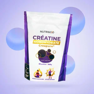 Créatine monohydrate Creapure® en Poudre - Nutri&Co