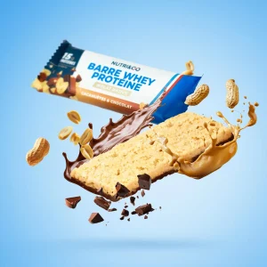 Barre protéinée croustillante à la Whey Isolat Native - Nutri&Co