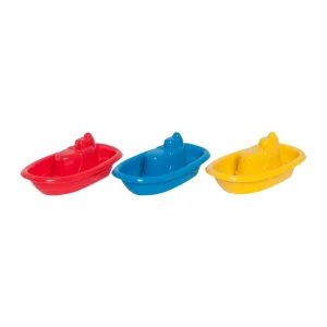Ensemble de 3 petits bateaux (couleurs variées)