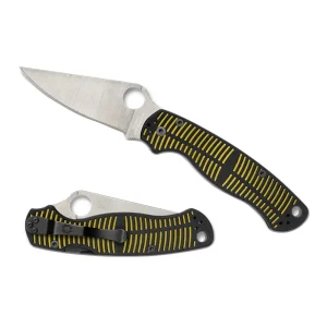 Couteau Para Military 2 Salt CPM MagnaCut de Spyderco (C81GBKYLMCP2)