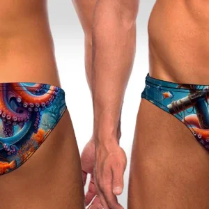 Maillot Slip Poulpe Homme