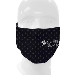 Masque société de sauvetage - Noir