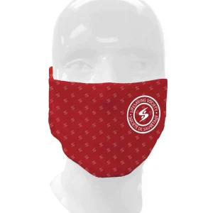 Masque société de sauvetage - Rouge
