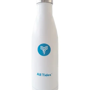 Bouteille d'eau en acier inoxydable All Tides - Blanc