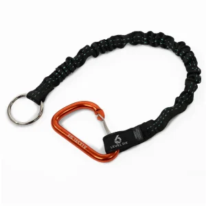 Longe de remorquage avec mousqueton à pagaie de Level Six