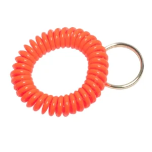 Bracelet spirale pour sifflet - Orange
