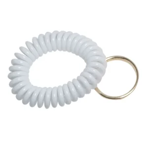 Bracelet spirale pour sifflet - Blanc