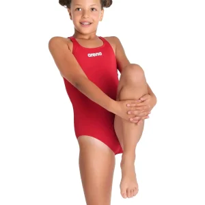Maillot de bain une-pièce Swim Pro pour filles - Rouge