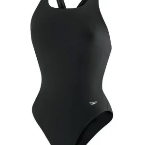 Maillot de bain une-pièce Endurance+ Super Pro Back pour filles - Noir