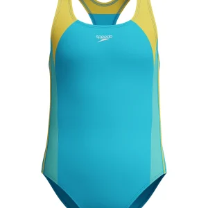 Maillot de bain une-pièce Infinity Splice pour filles - Piction Blue