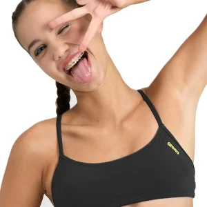 Haut de maillot de bain Play Bandeau pour femmes - Noir