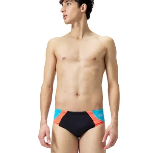 Brief de natation Colorblock One pour hommes - Siren Red