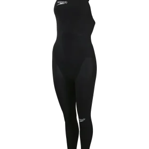 Combinaison d'eau libre Fastskin LZR Elite Openwater 2.0 Closeback pour femmes - Noir