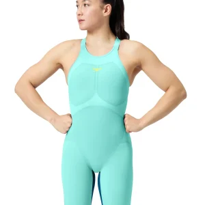 Maillot de compétition Fastskin LZR Pure Valor 2.0 Kneeskin Closed Back pour femmes - Arctic Glass