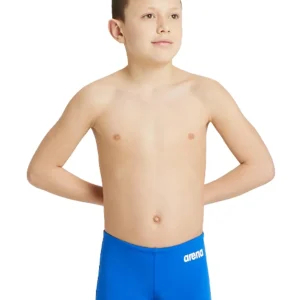 SWASHY-072_01_alltides.jpgv1711554543 Short de natation coupe carrée Team Solid pour garçons - Bleu