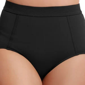 Bas de maillot de bain High Waisted pour femmes - Still Black