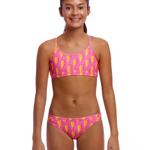 Maillot de bain deux-pièces Raceback pour filles - Stunner