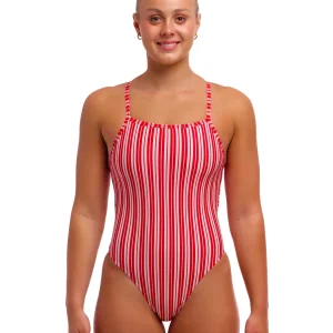 Maillot de bain une-pièce Tie Me Tight pour femmes - Candy Man