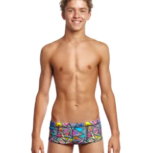 Brief de natation Classic Trunk pour garçons - Prism Break
