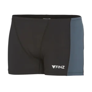 Maillot de natation coupe carrée Splice pour hommes - Noir/Charbon