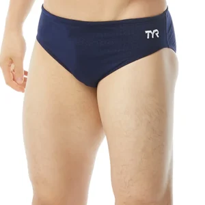 Brief de natation Hexa Racer Durafast Elite pour hommes - Marine