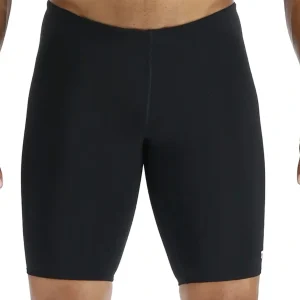 Cuissard de natation Durafast Elite Solid pour hommes - Noir