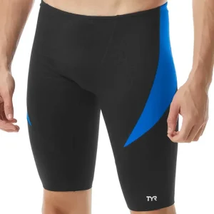Cuissard de natation Durafast Elite Hexa Curve Splice pour hommes - Noir/Bleu