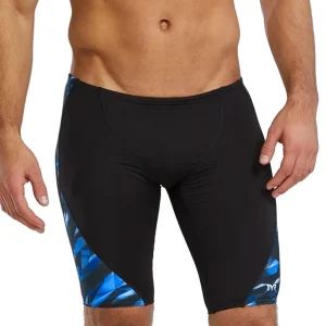 Cuissard de natation Durafast Elite Triadic pour hommes - Bleu/Noir