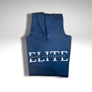 Sweatshirt à capuche oversize écoresponsable Bleu Navy MX