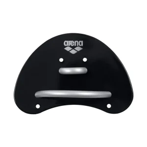 Plaquettes de natation Elite pour doigts - Noir/Argent