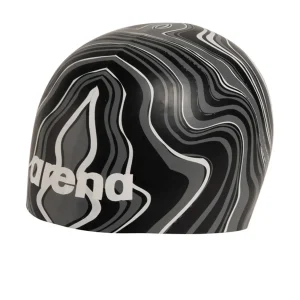 Bonnet de natation Poolish Marbled en silicone