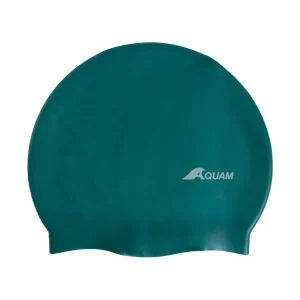 Bonnet de natation en silicone - Vert