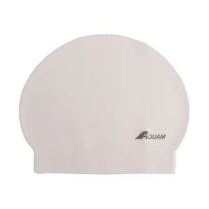 Bonnet de natation en latex - Blanc
