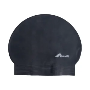 Bonnet de natation en latex - Noir