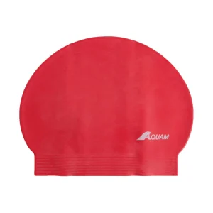 Bonnet de natation en latex - Rouge