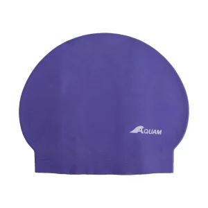 Bonnet de natation en latex - Mauve