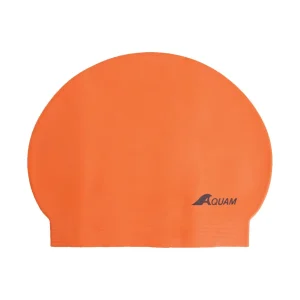 Bonnet de natation en latex - Orange