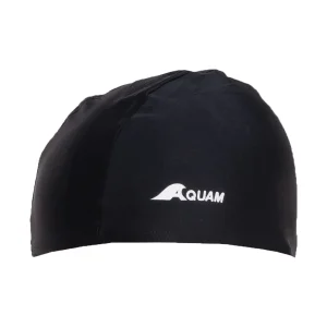 Bonnet de natation en lycra - Noir