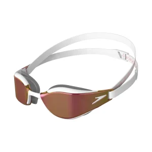 Lunettes de natation Fastskin Hyper Elite Mirrored - Blanc/Or
