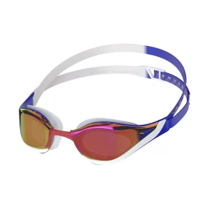 Lunettes de natation Fastskin Pure Focus Mirrored - Bleu/Blanc