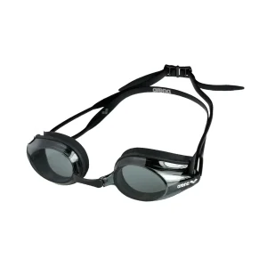 Lunettes de natation Tracks - Noir/Fumée