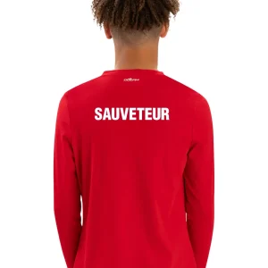 VE-92114_02_alltides_1e88b9ca-eb83-4d22-96b2-b1fbb42a633c.jpgv1718715475 Rashguard à manches longues Sauveteur unisexe - Rouge