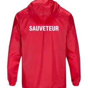 Manteau ''Sauveteur'' - Rouge