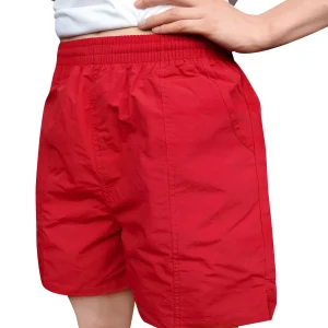 Short Tactel unisexe - Rouge