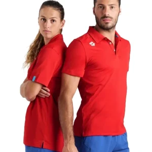 VE-92351_01_alltides_4ac3a20e-aa21-4bb4-be5d-56e23f88dfa9.jpgv1728657860 Polo Solid Team Unisexe - Rouge
