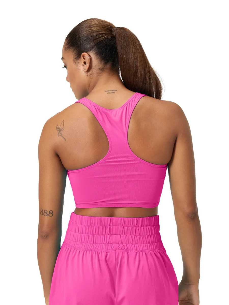 Haut court Regan Collection pour femmes - Rose – Image 2