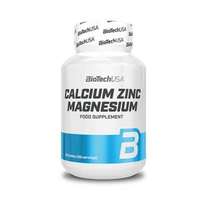 BioTech USA – Calcium Zinc Magnesium 100tabs