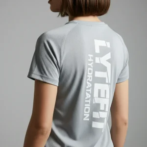 Tee-Shirt Fit Femme - Gris