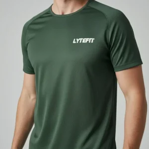 Tee-Shirt Fit Homme - Vert forêt