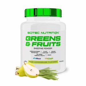 Scitec Nutrition – Greens & Fruits 600g Pear Lemon